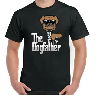 Buy THE DOG FATHER T-SHIRT, Mens Funny DOGFATHER Tee Top Father's Day Dad Daddy Pops • 10.99£