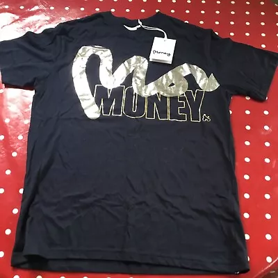 Buy Men’s Money T Shirt Medium Navy New BNWT Silver Monkey  • 9.99£