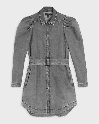 Buy Ted Baker Pasccal Womens Denim Jacket , Mid Grey Size 10 UK NEW • 25£