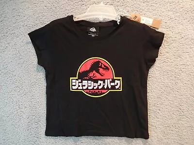 Buy Jurassic World Park Women's T Shirt TRex Kanji Style Universal Studios Japan XXS • 18£
