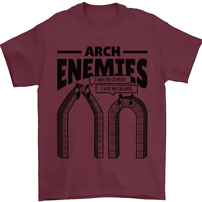 Buy Arch Enemies Funny Architect Builder Mens T-Shirt 100% Cotton • 8.49£