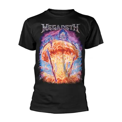 Buy Megadeth 'bomb Splatter' Black T-shirt - Official - Ph13344s • 15£