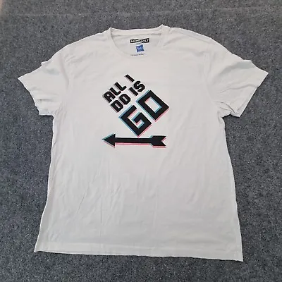 Buy Monopoly Shirt Mens 2XLARGE White Cotton Sports Short Sleeve TShirt Size 2XL • 12.33£