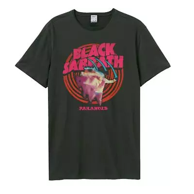 Buy Amplified Unisex Adult Paranoid Black Sabbath T-Shirt GD1428 • 31.59£