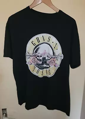 Buy Guns N Roses T Shirt Size L Retro Axl Slash Rock Metal • 12.99£