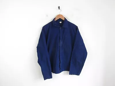 Buy Lotus Vietnamese Worker CHORE Blue Overshirt Button Up Jacket Size L / XL • 34.99£