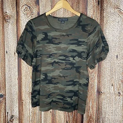 Buy Sanctuary Camo Short Sleeve T-Shirt Size Medium NWT • 16.53£