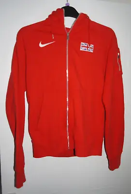 Buy Red NIKE Team GB Hoodie - Excellent Condition - Size Small - Ladies Olympics • 49.99£