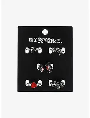 Buy MY CHEMICAL ROMANCE Three Cheers For Sweet Revenge 5 RING SET Merch Tour P • 19.27£