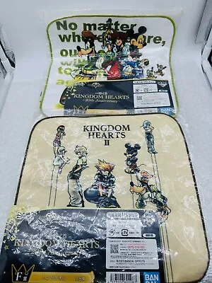 Buy X2 Kingdom Hearts 20th Anniversary Ichiban Kuji Hand Towel( 25 X 25 Cm) • 8£