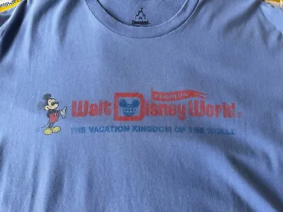 Buy Authentic Vintage Style Mickey Mouse Disney World Florida T-shirt - Size XL • 9.99£