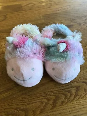 Buy Toddler Pink Unicorn Slippers Little Girl Infant 4 To 5 • 3£