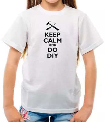 Buy Keep Calm And Do DIY - Kids T-Shirt - Handyman Tradesman Decorating Decorate • 10.95£