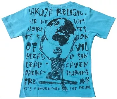 Buy Yakuza Ink Designer Skull Cool Fashion Vintage Rock Star Wow Clubwear T-SHIRT S • 17.99£