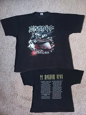 Buy Vintage Exodus 2006 Tour T-Shirt - Size XL - Heavy Thrash Metal Slayer Kreator  • 24.99£
