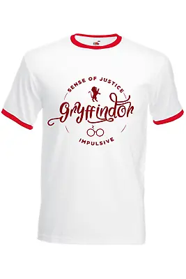 Buy Gryffindor T-Shirt Custom Made Black Adults Harry Potter • 15.95£