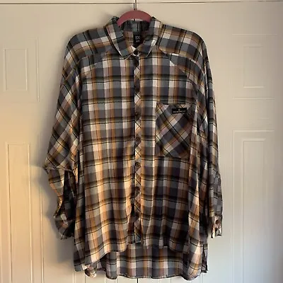 Buy Ladies Urban Outfitters Oversized Check Flannel Shirt Size M • 15£