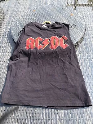 Buy AC/DC H&M Repro Ladies Vest. Fly On The Wall Tour 1985.   • 10£