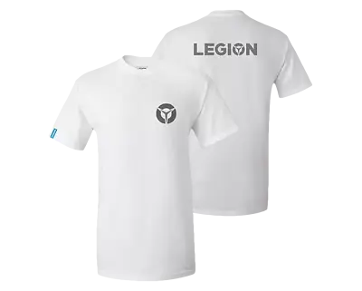 Buy Lenovo Legion T-Shirt White Size XS Extra Small 100% Cotton Male Brand New • 8.95£