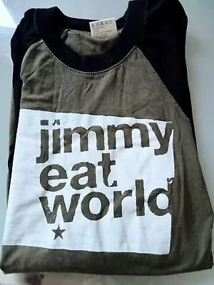 Buy Jimmy Eat World Vintage Band T-shirt - Med-Large - 2002 • 7.80£