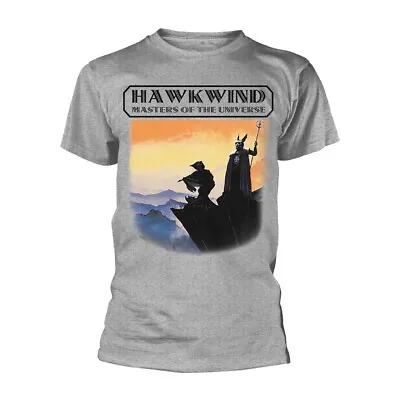 Buy HAWKWIND - MASTERS OF THE UNIVERSE (GREY) GREY T-Shirt Small • 12.18£