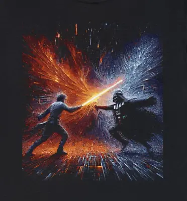 Buy Star Wars - Darth Vader Luke Skywalker - T-Shirt/Tee/Top With A Unique Design. • 19.99£
