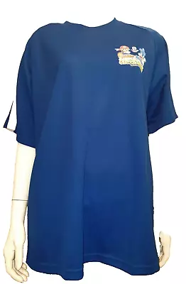 Buy SEGA Mario & Sonic At The Olympic Games Beijing 2008 Blue T Shirt Size Medium • 39.99£