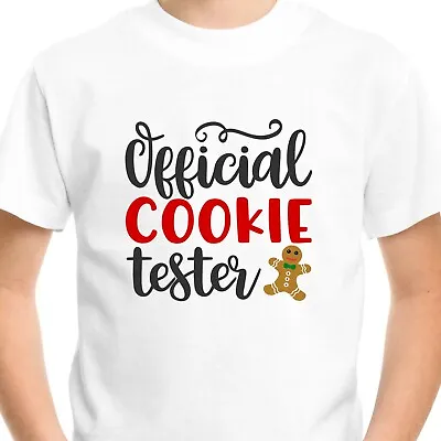 Buy Cookie Christmas T-shirt Men Women Kids Novelty Xmas Top Tee Festive Gift V12 • 7.99£