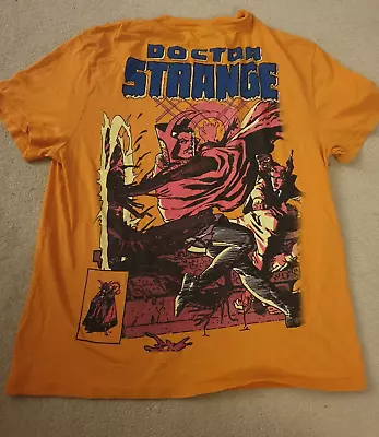 Buy Orange Marvel Doctor Strange T-shirt (size Medium) • 3.99£