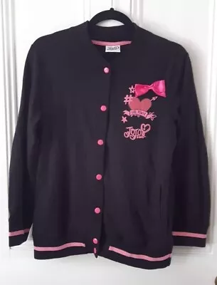 Buy JoJo Siwa Nickelodeon Girls Varsity Style Jacket Black 14 Years • 6.80£