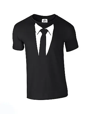 Buy Suit And Tie TUXEDO AMAZING T SHIRT Funny GIFT Stag Fancy Dress (TIE,TSHIRT) • 6.50£