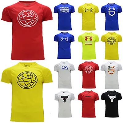 Buy Mens UNDER ARMOUR Dri-Fit T Shirts Short Sleeve Quick Dry Sports Running Top • 12.99£