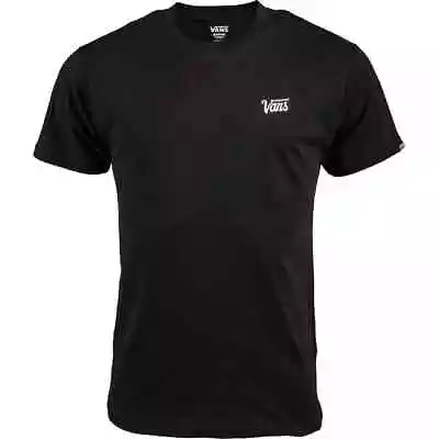 Buy Vans Men's Black Mini Script T-Shirt Tee Crew Neck Cotton RRP £24.99 • 15.99£