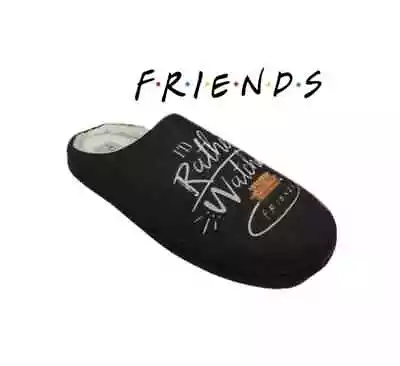 Buy New Womens Ladies Friends Tv Series Logo Slip On Mules Slippers Shoes Size Gift • 9.95£