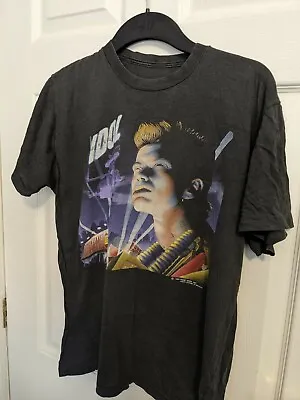 Buy BILLY IDOL - T-shirt - Rock/Punk/Metal/Goth/Band - Vintage - Large • 95£