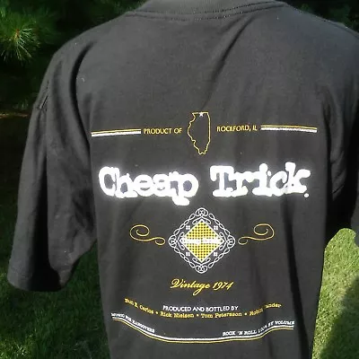 Buy Vintage Cheap Trick Music For Hangovers Chicago Metro Size Medium T Shirt 1998 • 66.34£