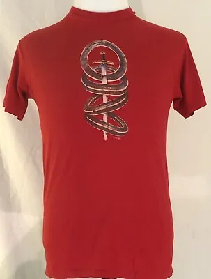 Buy Toto 1982 Toto IV Tour Red Shirt Size Large • 165.77£