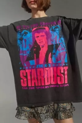 Buy Urban Outfitters Ziggy Stardust T-Shirt Dress Size Small Medium  • 37.88£