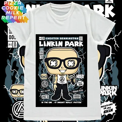Buy Linkin Park Unisex Tshirt Pop Rock Punk Metal Cool Music Fan Tour TV Band Retro • 11.95£