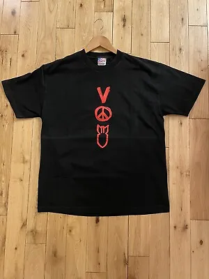 Buy U2 Vertigo Tour 2005 T-Shirt Mens XL Black Murina US Made • 19.99£