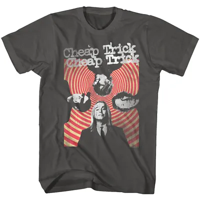 Buy Cheap Trick Hypno Photo Men's T Shirt Rock Concert Tour Music Merch • 42.23£