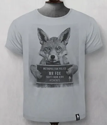 Buy Dirty Velvet Clothing - 100% Organic Cotton 'Mr Fox' T-shirt (Small ONLY) • 17.50£