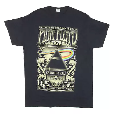 Buy GILDAN Pink Floyd The Dark Side Of The Moon Mens Band T-Shirt Black M • 34.99£