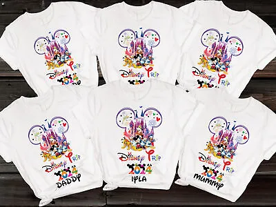 Buy 2024 Personalised Any Name Family Holiday T-Shirt Kids & Adults • 6.99£