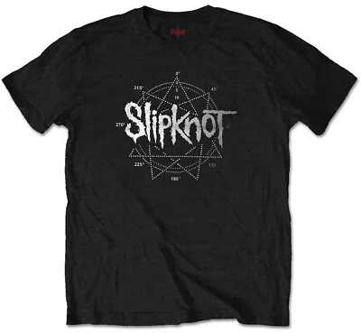 Buy Slipknot Logo Star Diamante Black T-Shirt OFFICIAL • 16.59£
