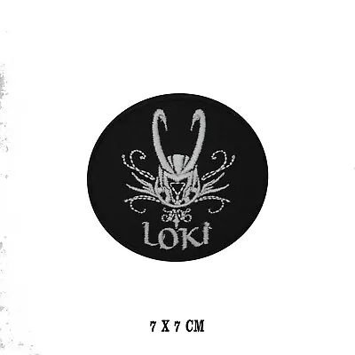 Buy Loki Super Hero Movie Iron/Sew On Badge Patch Embroidered Applique For Clothes  • 2.39£