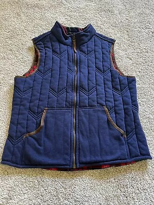 Buy Legendary Whitetails Women’s XL Cedar Cabin Reversible Vest Holly Berry Quilted • 23.11£