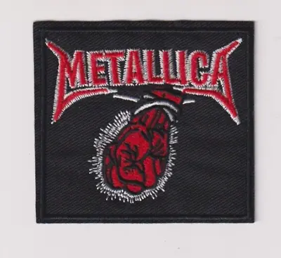 Buy Iron On METALLICA Embroidered IRON SEW PATCH Music Rock Band Badge - UK SELLER • 2.79£