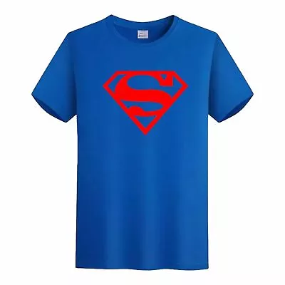 Buy Superman Logo Classic T-shirts Mens Kids Official Comics Logo Movie Dc Tops Tee • 7.49£