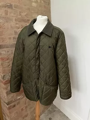 Buy The Saville Row Company Jacket Mens Large Olive Green Zip Popper • 0.99£